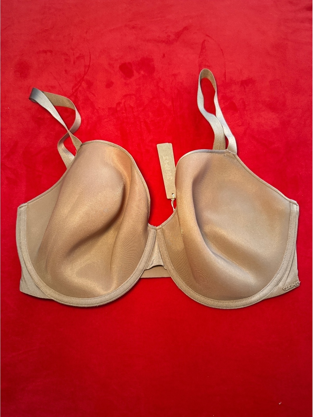 Skims Weightless Demi Bra Color Sienna Size 40DDDD